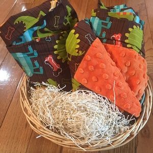 Fitted Crib Sheet and matching blanket